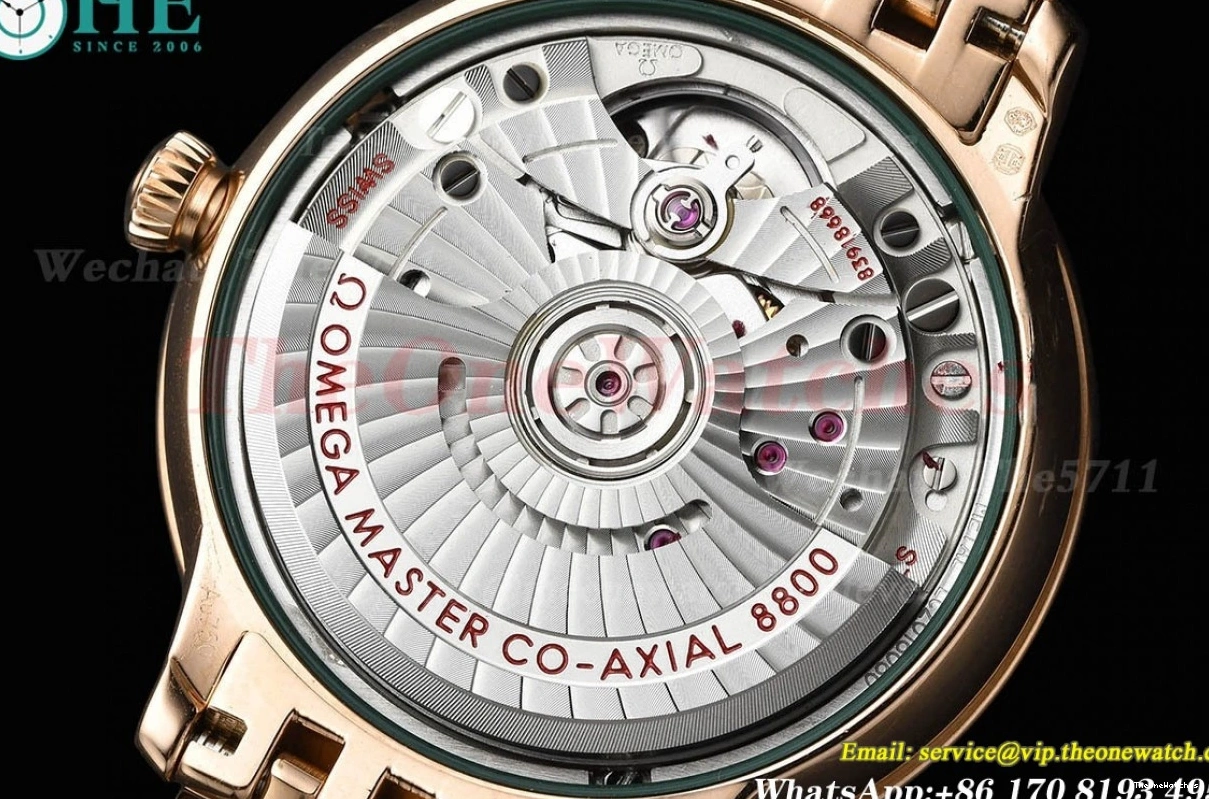 De A8800 RG Prestige Dial Ladies VSF Ville Dia 34mm Brown RG 0108
